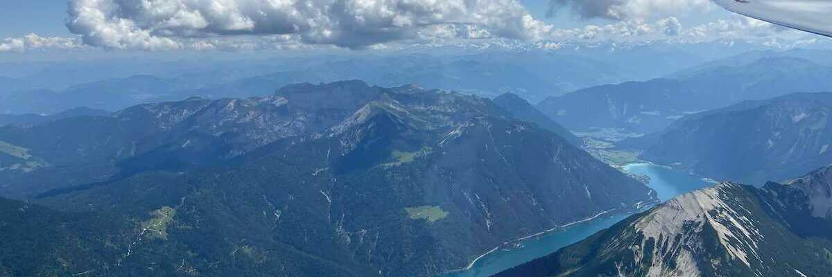 Flugwegposition um 11:19:57: Aufgenommen in der Nähe von Gemeinde Achenkirch, 6215, Österreich in 2635 Meter